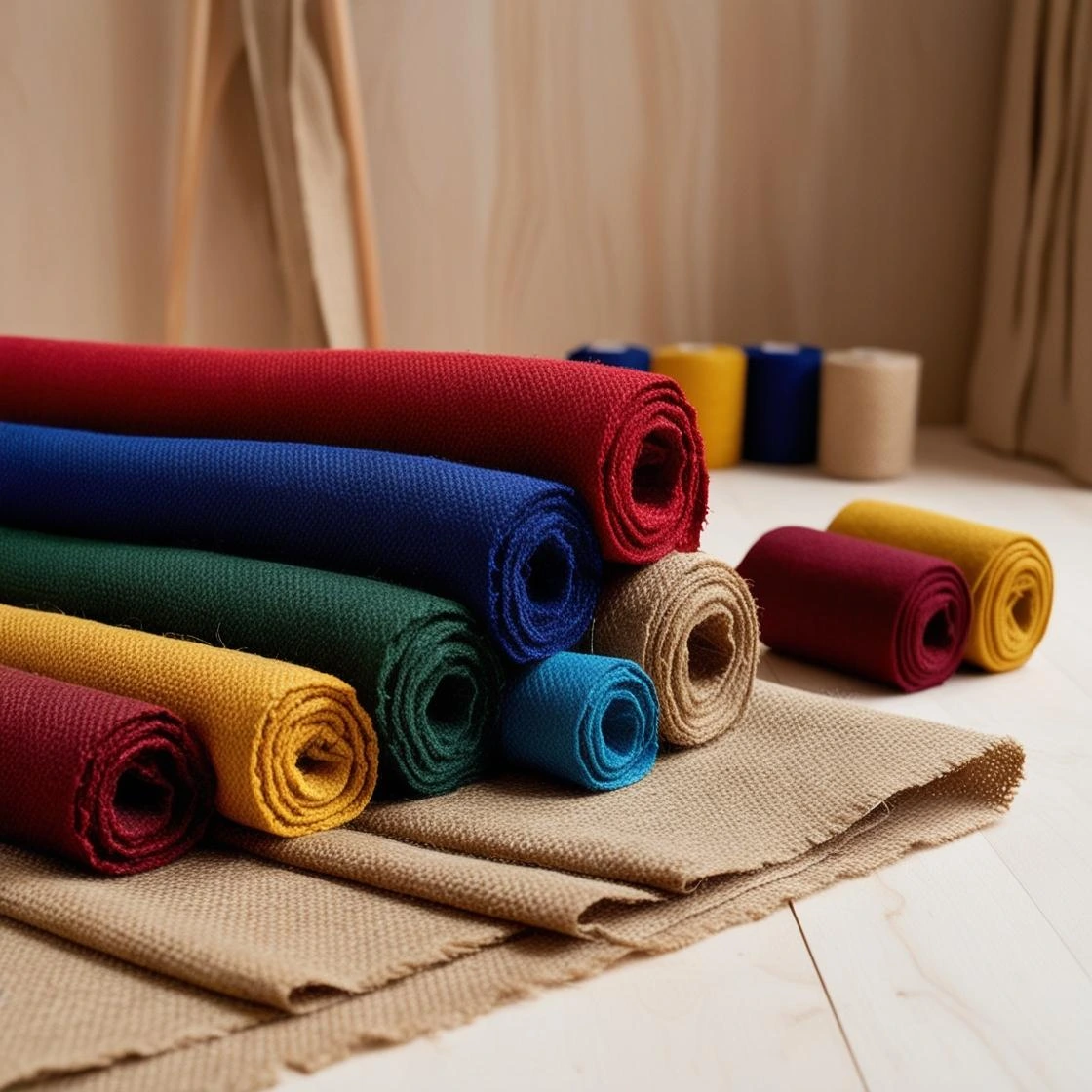 DYED Jute Fabric
