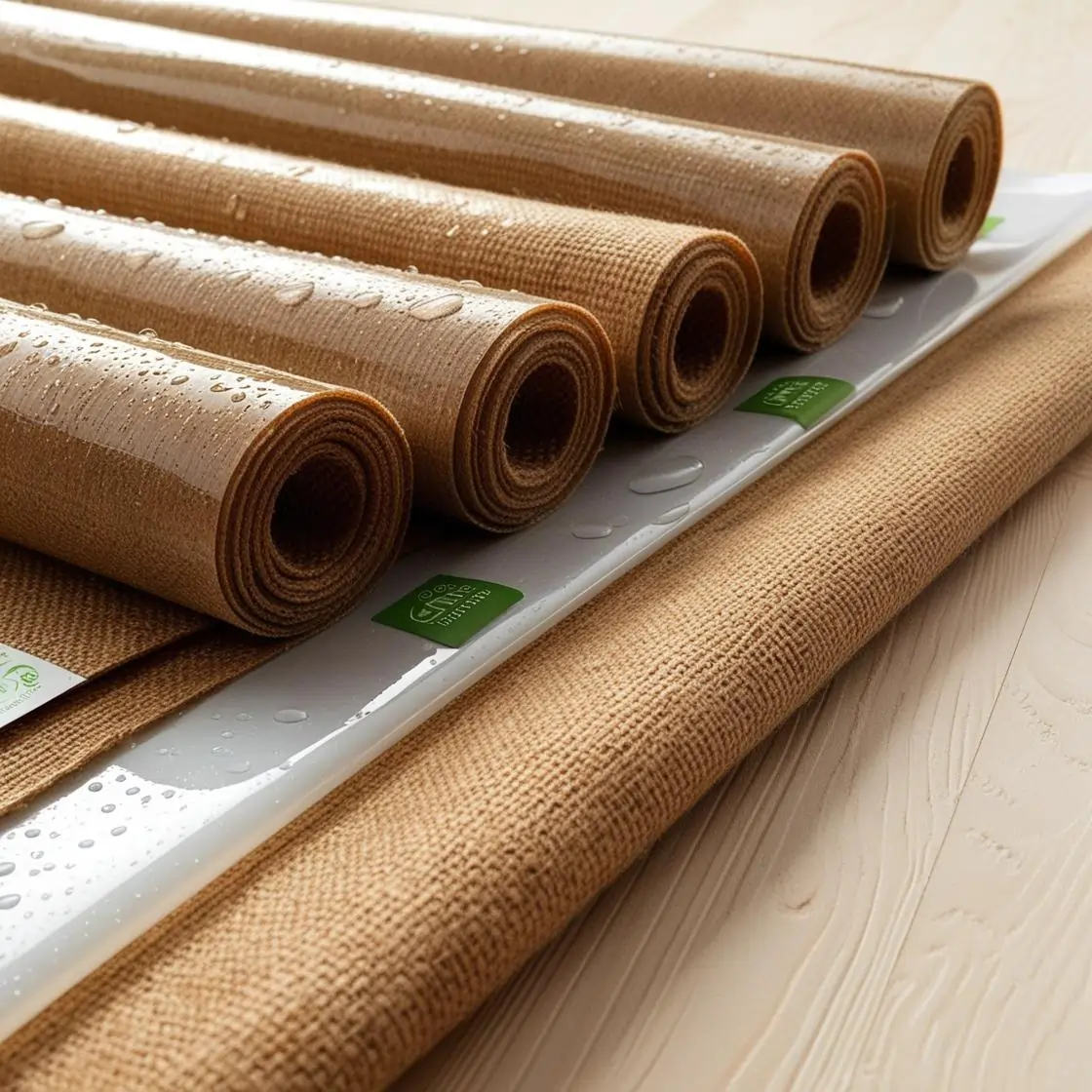 Laminated Natural Jute Fabric