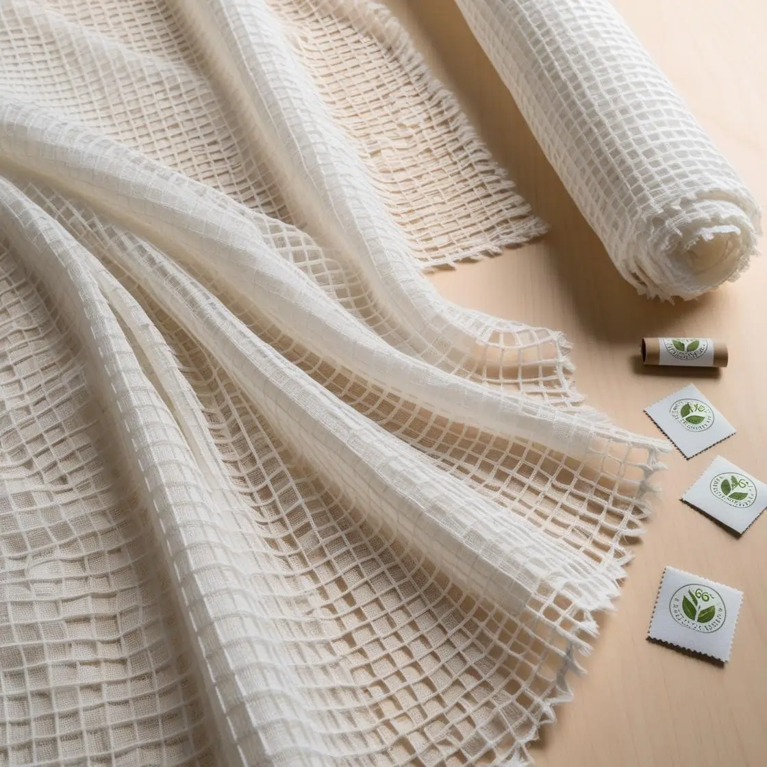 Square mesh Cotton Fabric